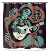 Indie Echo Shower Curtain